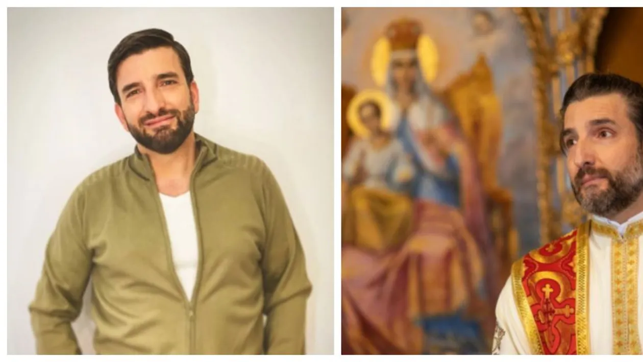 Silviu Biriș a îmbrăcat sutana. A lăsat actoria pe locul doi și a ținut predică în biserică