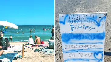 O plajă din Mamaia cere bani chiar și celor care vin cu cearceaful. Câți lei trebuie să plătești