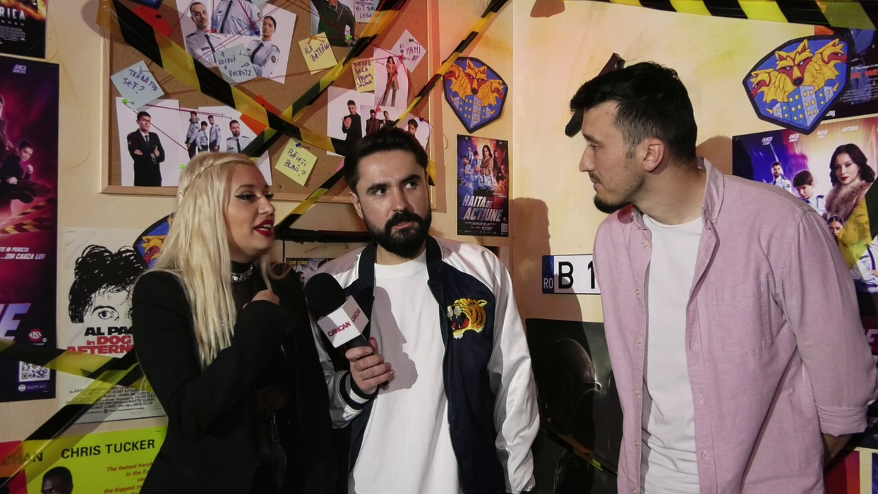 Anisia Gafton: "El m-a îmbârligat pe mine, eu l-am îmbârligat pe el, suntem doi îmbărligători! Ne îmbârligăm împreună!" (Foto: captură video)