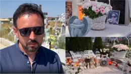 Imaginile durerii de la mormântul lui Sebi, tânărul ucis de Vlad Pascu. Au trecut trei ani de la accidentul din 2 Mai