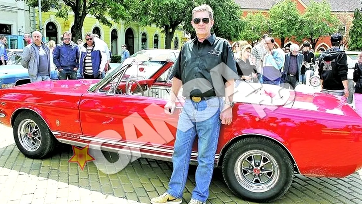 Mustang de 55.000 de euro facut dintr-o rabla. Dietmar Bloemer, din Satu Mare, se mandreste cu un automobil unicat