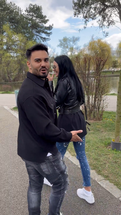 Jador și „noua” iubită (Foto: Captură Video)