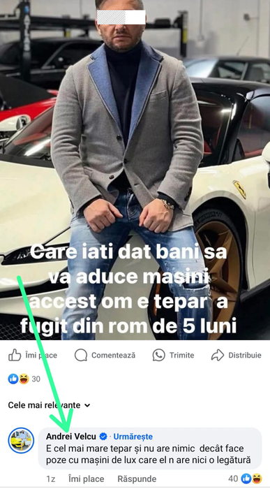 Tzancă Uraganu a lăsat un comentariu vizavi de cel care i-a dat țeapă lui Gabi Bădălău