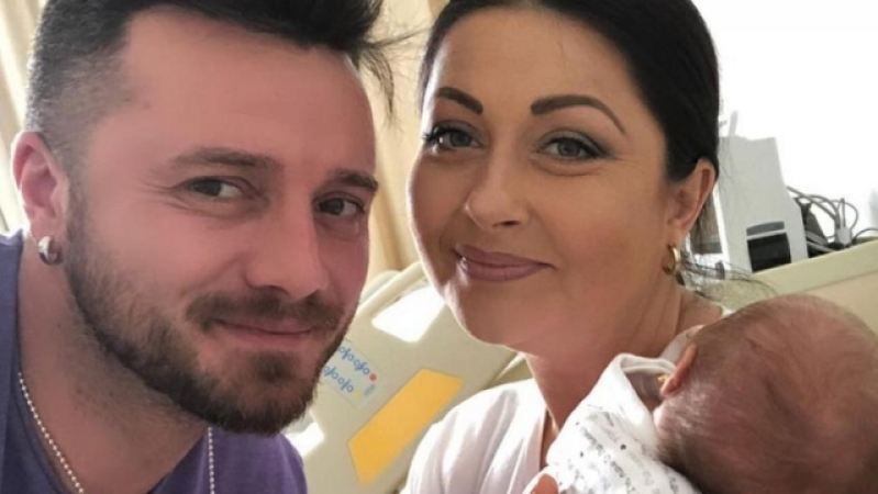 Prima poza cu Iris, fetița de o lună a Gabrielei Cristea și a lui Tavi Clonda