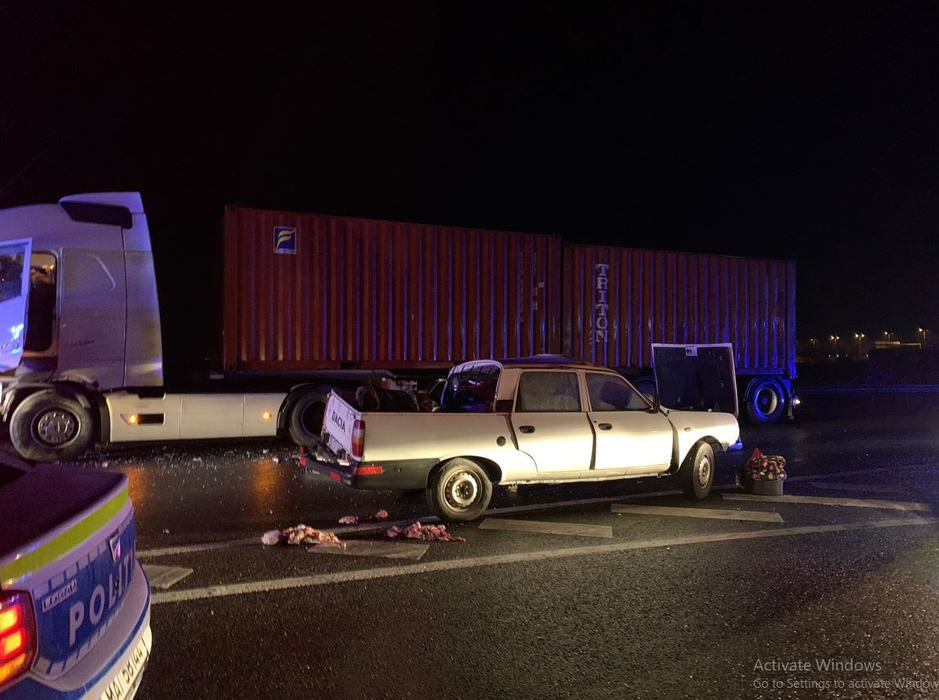 Accident cu multiple victime pe A3, zona Ștefăneștii de Jos. Au fost solicitate patru ambulanțe | FOTO + VIDEO