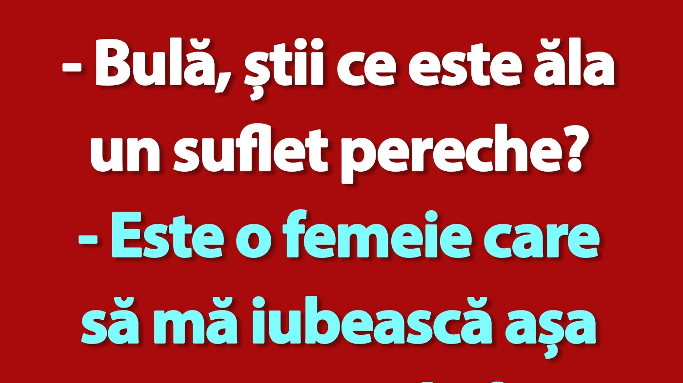 BANC | Bulă și sufletul-pereche