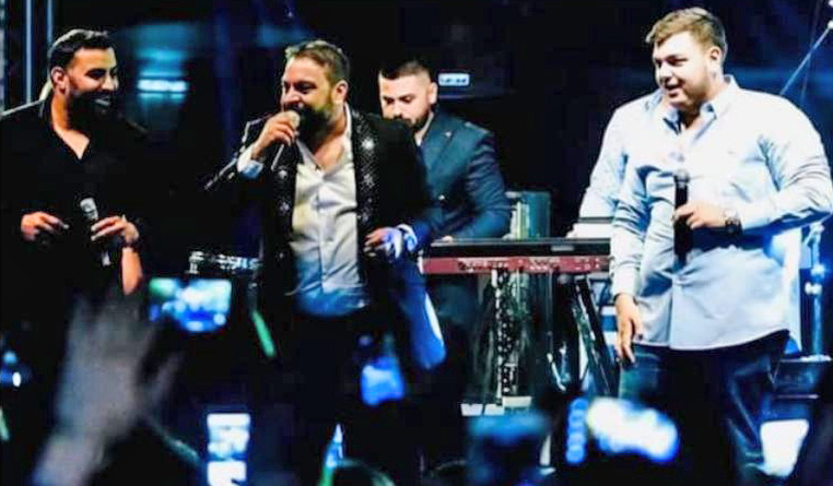 Cristi Londonezu (stânga) colaborează acum cu Florin Salam