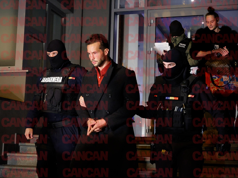 Andrew Tate, încătușat și reținut / foto: CANCAN.RO