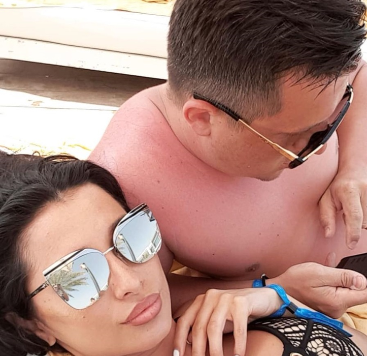 Roxana și noul ei iubit, în vacanță