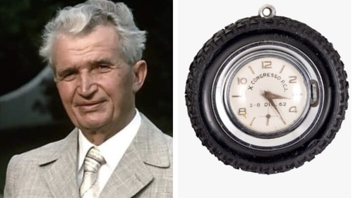 Cât costă ceasul de buzunar Monthal, deținut de Nicolae Ceaușescu. Poți să-l cumperi și tu!