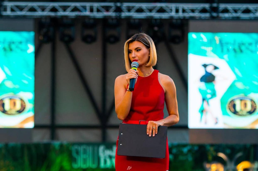 Anamaria Ionescu a prezentat un eveniment important la Sibiu