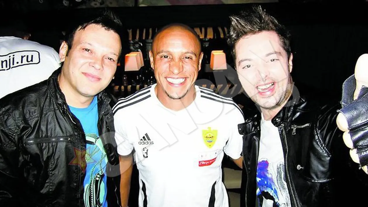 Baietii de la Fly Project l-au cucerit pe marele fotbalist in Rusia! Invitati la petrecerea de 1.000.000 $ a lui Roberto Carlos