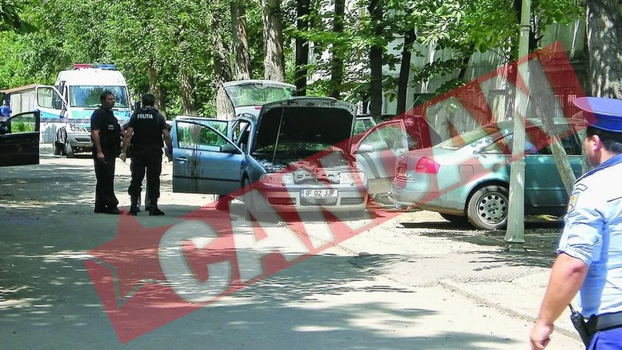 Masina capcana in Drumul Taberei