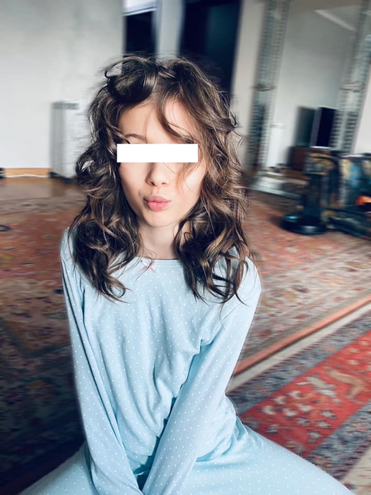 Mikaela, fiica Iuliei și a lui Mihai Albu / Sursă foto: arhivă