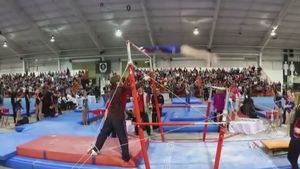 VIDEO - Dramatic! O gimnastă a fost la un pas să rămână infirmă pe viaţa, dar a fost salvată în ultimul moment 