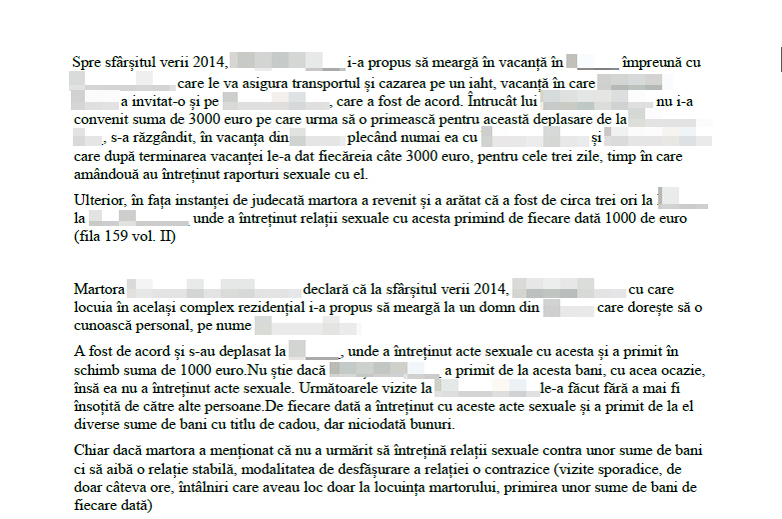 Milionarul cunoscut în lumea fotbalului plătea 1000 de euro pentru o partidă de sex