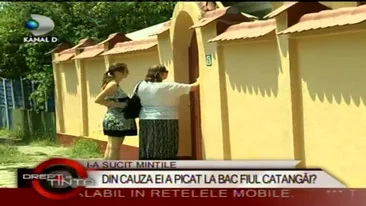 Taranca din cauza careia a picat BAC-ul fiul Catangai e gravida