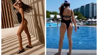 Cât costă costumul de baie în care Nicole Cherry a făcut senzație pe Instagram. Însărcinată, artista a atras toate privirile! FOTO