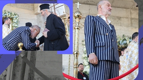 S-a sfințit biserica de 10 milioane de euro a lui Gigi Becali din Pipera. Imagini de la marele eveniment
