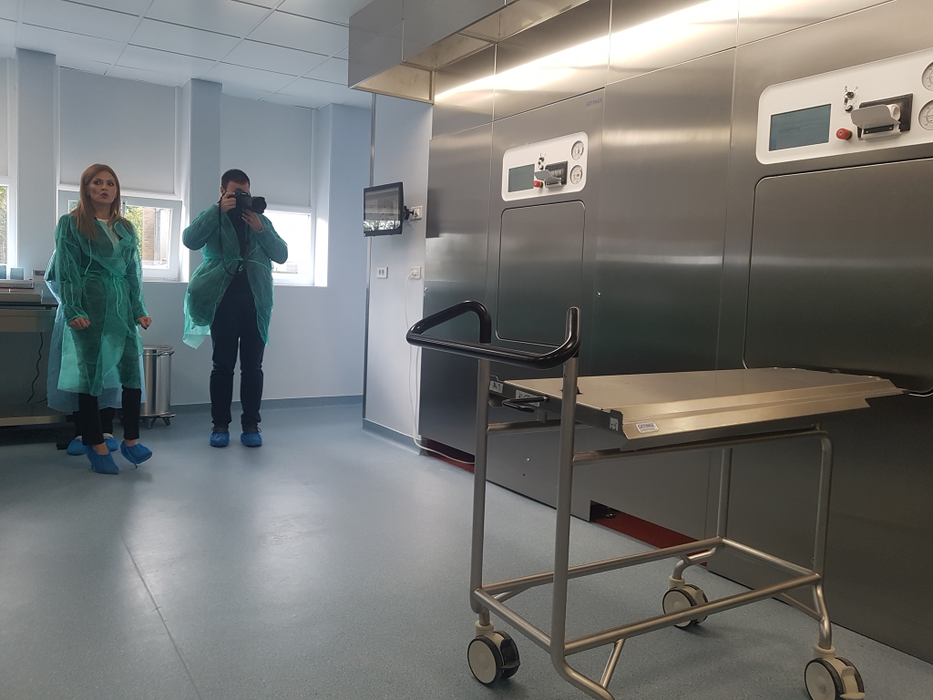 Managerul SUUB, la inaugurarea Stației Centrale de Sterilizare a Spitalului Universitar de Urgență București