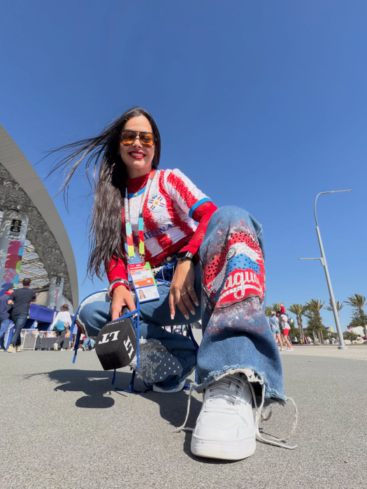 Ce face acum Larissa Riquelme, tânăra virală de la Campionatului Mondial din 2010. Sursa foto: Instagram