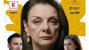 Imagini EXCLUSIVE de la filmările proiecției "Dragoste pe muchie de cuțit"! Comedia toamnei intră în cinematografe din 29 septembrie