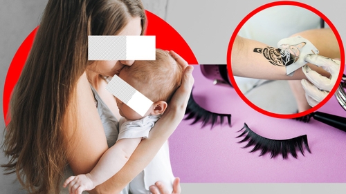 Caz revoltător în Argeș: O mamă este acuzată că și-ar batjocori bebelușul de 6 luni cu gene false și… tatuaje! | EXCLUSIV