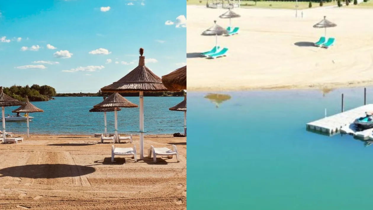 Stațiunea ca ”la mare” din nordul țării. Cum arată litoralul din Satu Mare