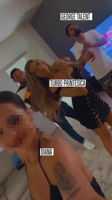 "Turbo Prințesica" și Diana, show pe melodiile lui George Talent