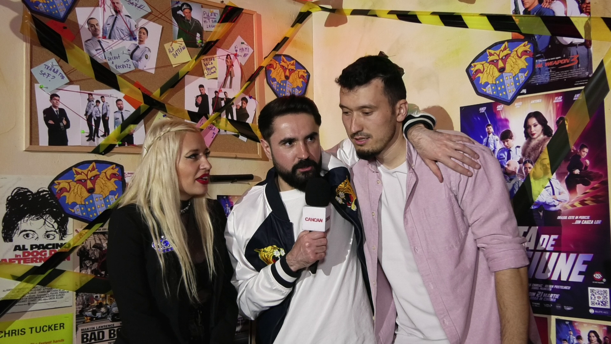 Florin Serghei: "Suntem în mod egal. Avem un grafic, când văd că scade la mine și crește la ea lucrăm ca să egalăm, tot timpul!" (Foto: captură video)