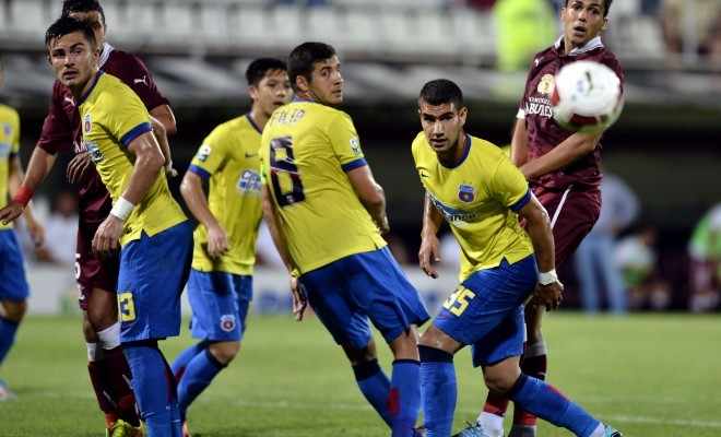 Pham Huy a debutat pentru Steaua într-un meci contra Rapidului