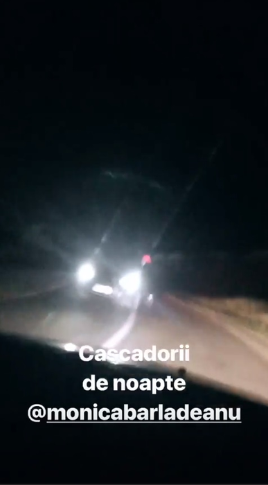 Codin Maticiuc a evitat un accident violent în ultimul moment în timp ce era cu Monica Bîrlădeanu! Actrița a filmat scenele îngrozită: “Ce se întâmplă!?!”