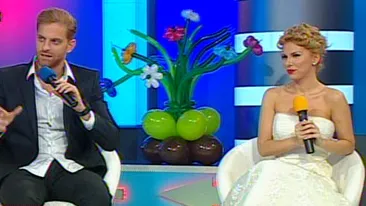 Fosta sotie a lui Jorge a imbracat rochia de mireasa! Alina Craciun: Trebuie sa ma asortez cu fetita mea, Carina