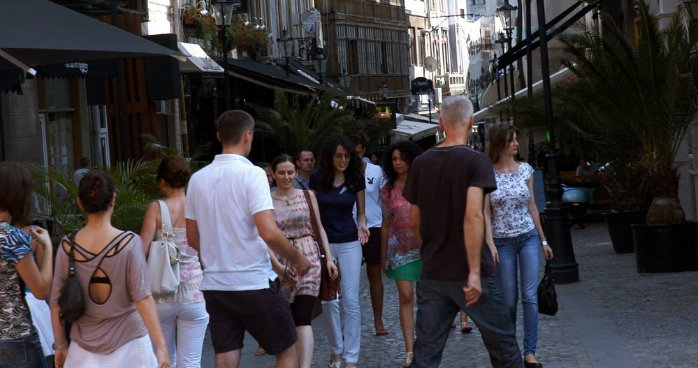 Centrul Vechi al Capitalei, locul unde turiștii străini erau țintele unor grupări organizate, care îi jefuiau