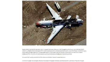 Atenție! Știrea falsă care a panicat România: Un avion cu 254 români a căzut în Franța! Ei se îndreptau spre București pentru a participa la protest 