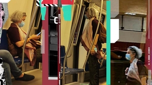 Lecția de modestie. Cum a apărut Maia Morgenstern la metrou,  în plină pandemie