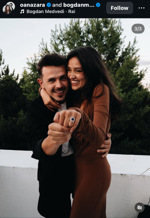 Cum a reacționat Oana Zara când a fost cerută în căsătorie. Imaginile s-au viralizat