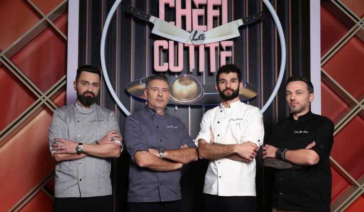 Chef Richard Abou Zaki, Chef Alexandru Sautner, Chef Ştefan Popescu şi Chef Orlando Zaharia / Foto: Instagram