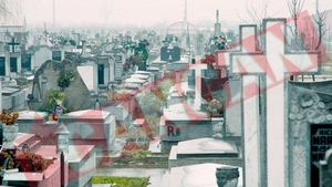 Scandal la cimitir