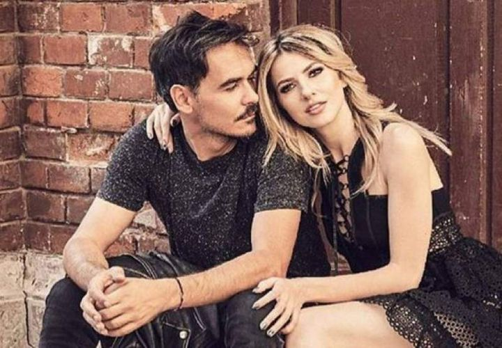 Răzvan Simion și actuala lui parteneră, Lidia Buble