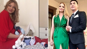 Valentina Pelinel a născut! Cristi Borcea, de 9 ori tătic