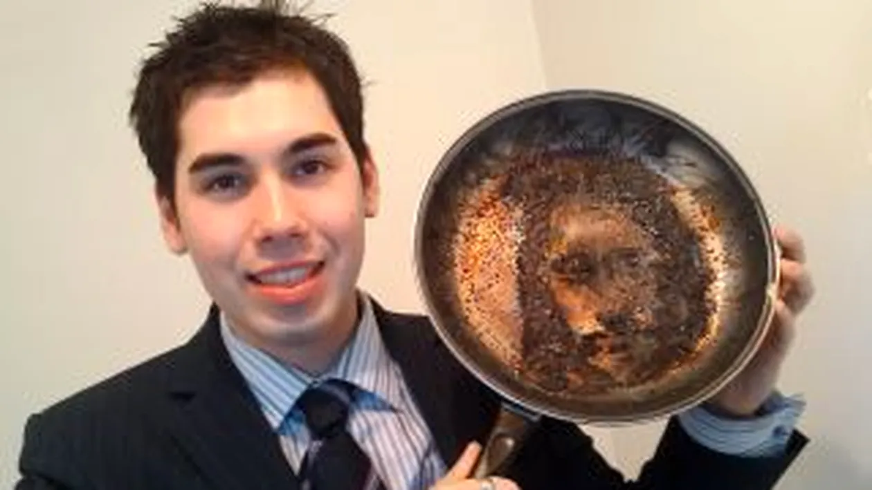 I s-a aratat Iisus pe fundul tigaii