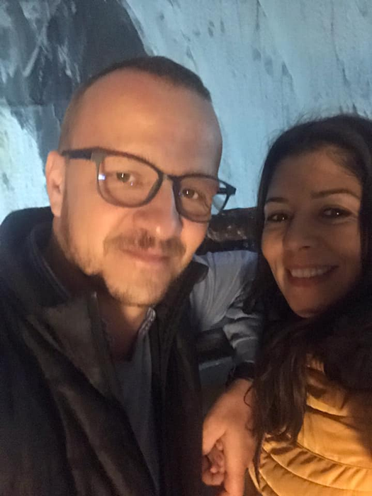 Diana Simion, fericită alături de noul ei partener