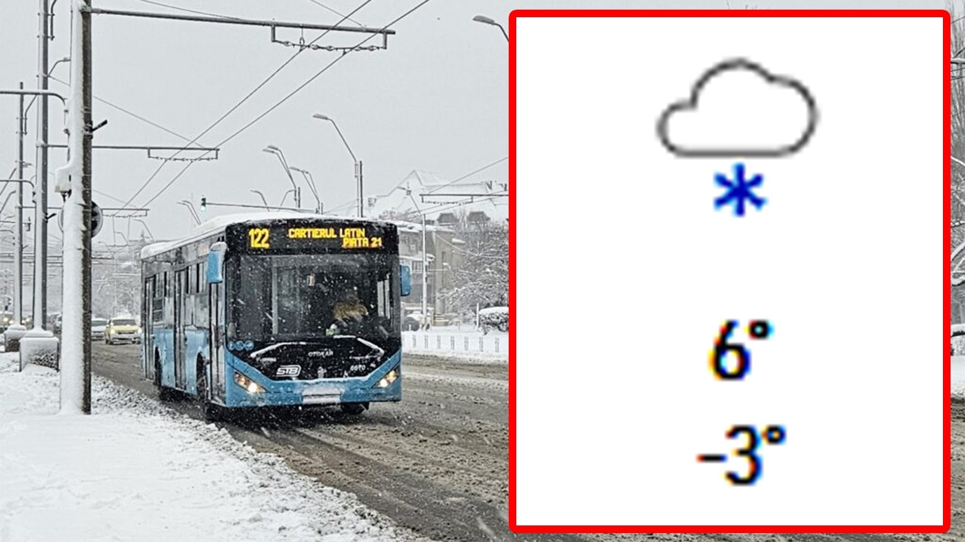 Pe ce dată vine iarna în București, de fapt. Meteorologii Accuwerather anunță prima temperatura negativă în Capitală