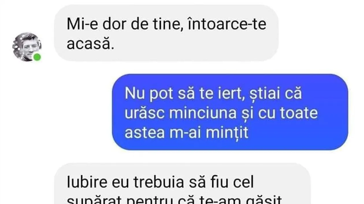 BANC | ”Mi-e dor de tine, întoarce-te acasă!”