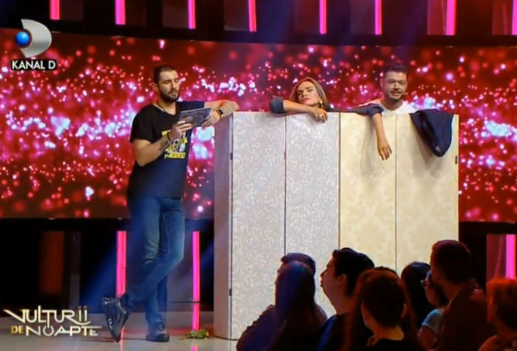 Anna Lesko a rămas fără sutien la Kanal D! Cum a reacționat Victor Slav