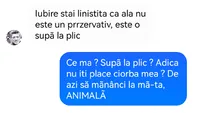 BANC | ”Iubire, stai liniștită că ăla nu este un prezervativ”