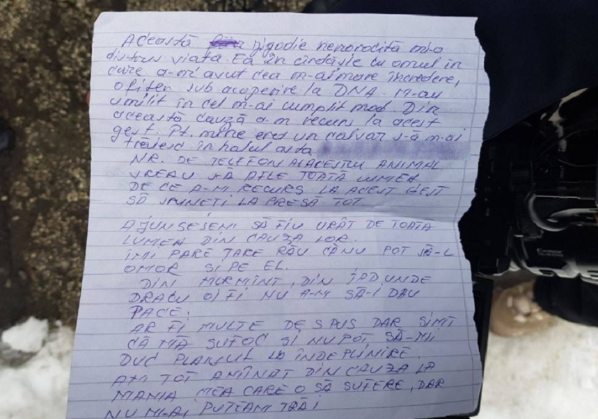 Cutremur la DNA, după crima comisă de infirmierul sinucigaș! Ce dezvăluiri a făcut asasinul în scrisoarea de adio: „Îmi pare tare rău că nu pot să-l omor şi pe el”