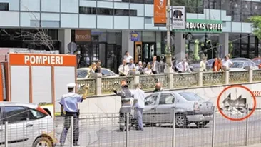 O soferita a gaurit Pasajul Victoriei