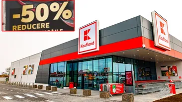 Produsul redus cu 50% în toate magazinele Kaufland din România, începând de astăzi